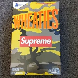 Supreme Wheaties NIB General Mills Camo Yellow